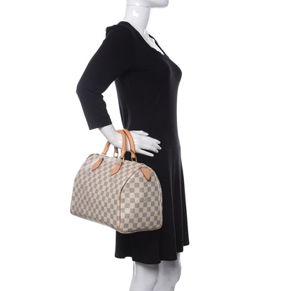 Louis Vuitton Damier Azur Speedy 30 2 of 11