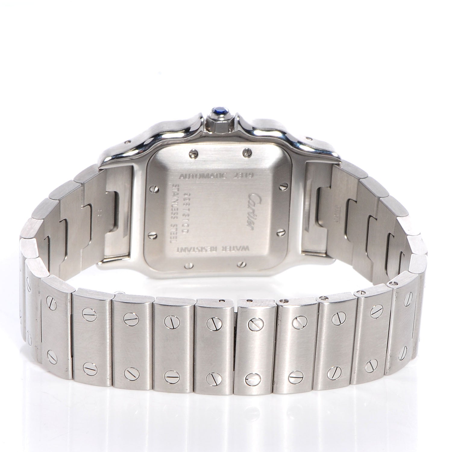 Cartier Stainless Steel 29mm Santos De Galbee Automatic Watch 5 of 7