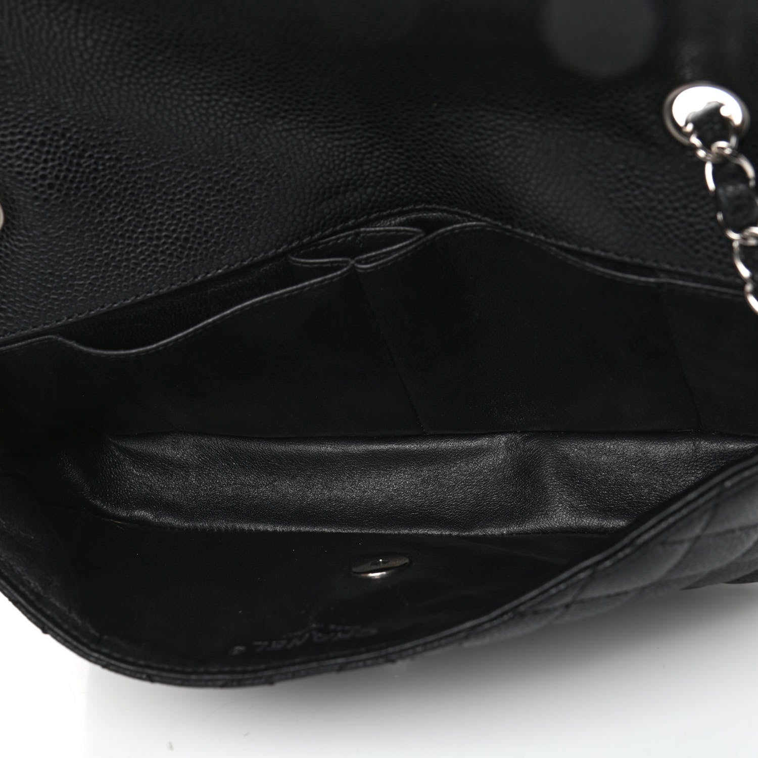 Chanel Caviar Quilted East West Flap Black 4 of 5