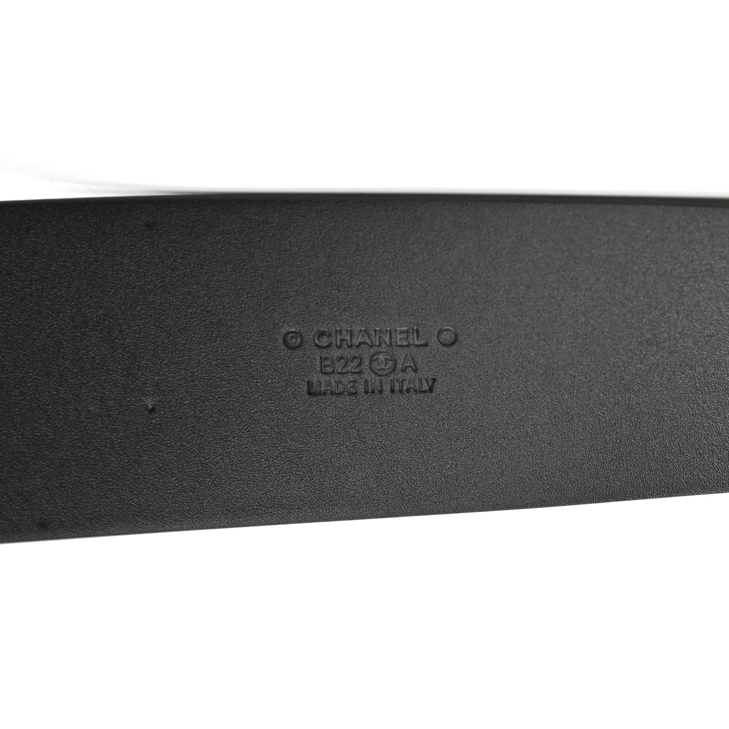 Chanel Calfskin CC Chain Belt 75 30 Black 3 of 8