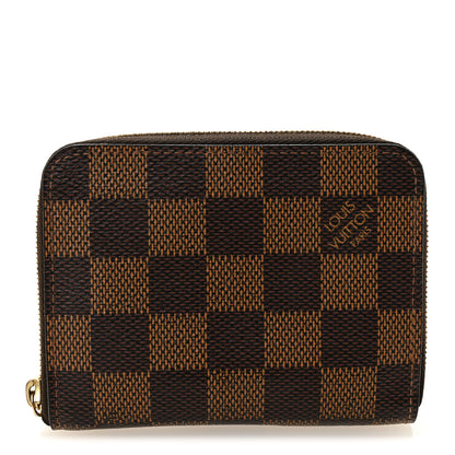 Louis Vuitton Damier Ebene Zippy Coin Purse 1 of 9