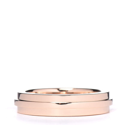 Tiffany 18K Rose Gold T Two Narrow Ring 52 6 3 of 4