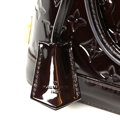 Louis Vuitton Vernis Alma BB Amarante 8 of 12