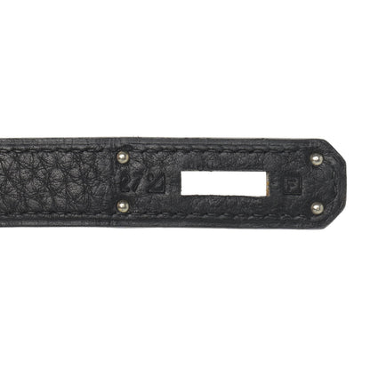 Hermes Taurillon Clemence Birkin 35 Black 7 of 21