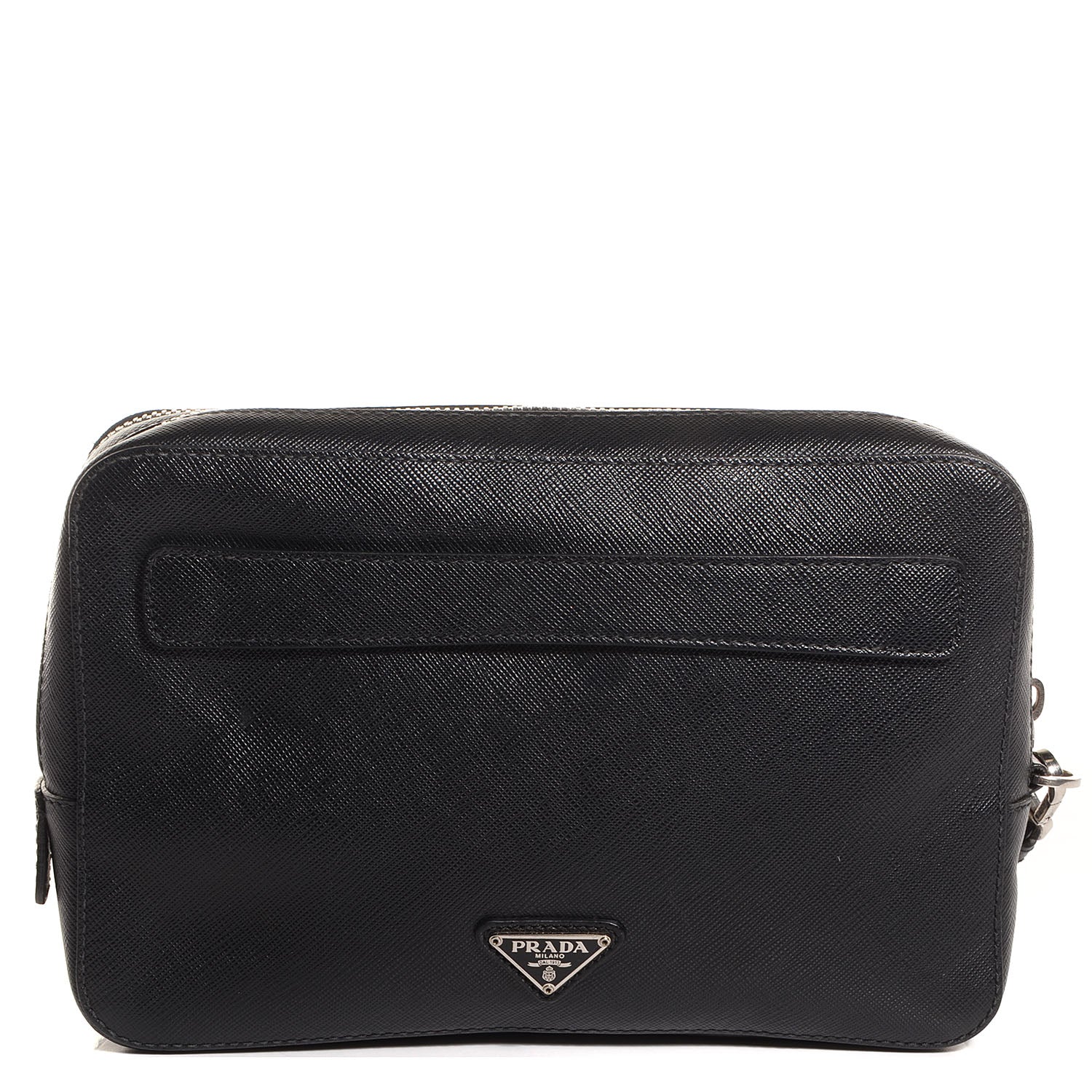 Prada Saffiano Small Travel Bag Black 1 of 11