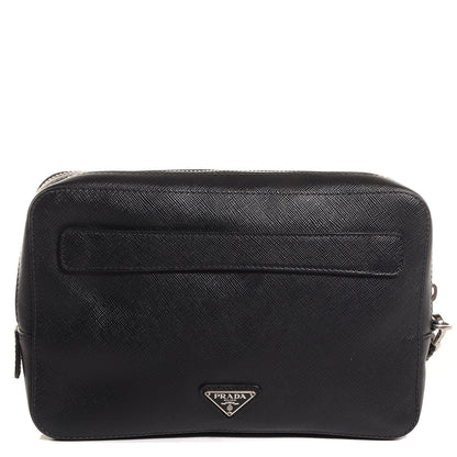 Prada Saffiano Small Travel Bag Black 1 of 11
