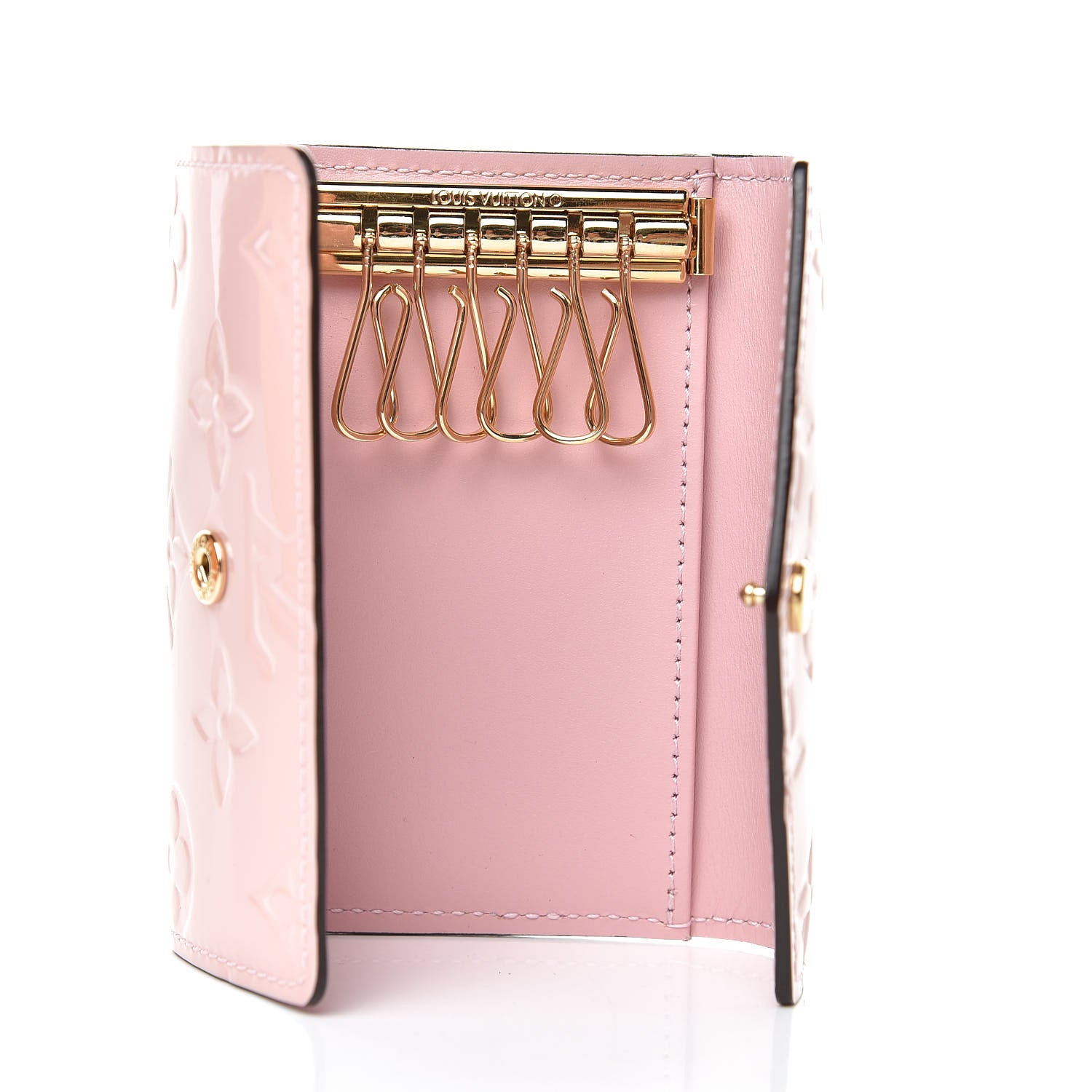 Louis Vuitton Vernis Multicles 6 Key Holder Rose Ballerine 5 of 8