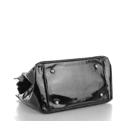 Chanel Patent Petit Timeless Shopping Tote PTT Black 4 of 10