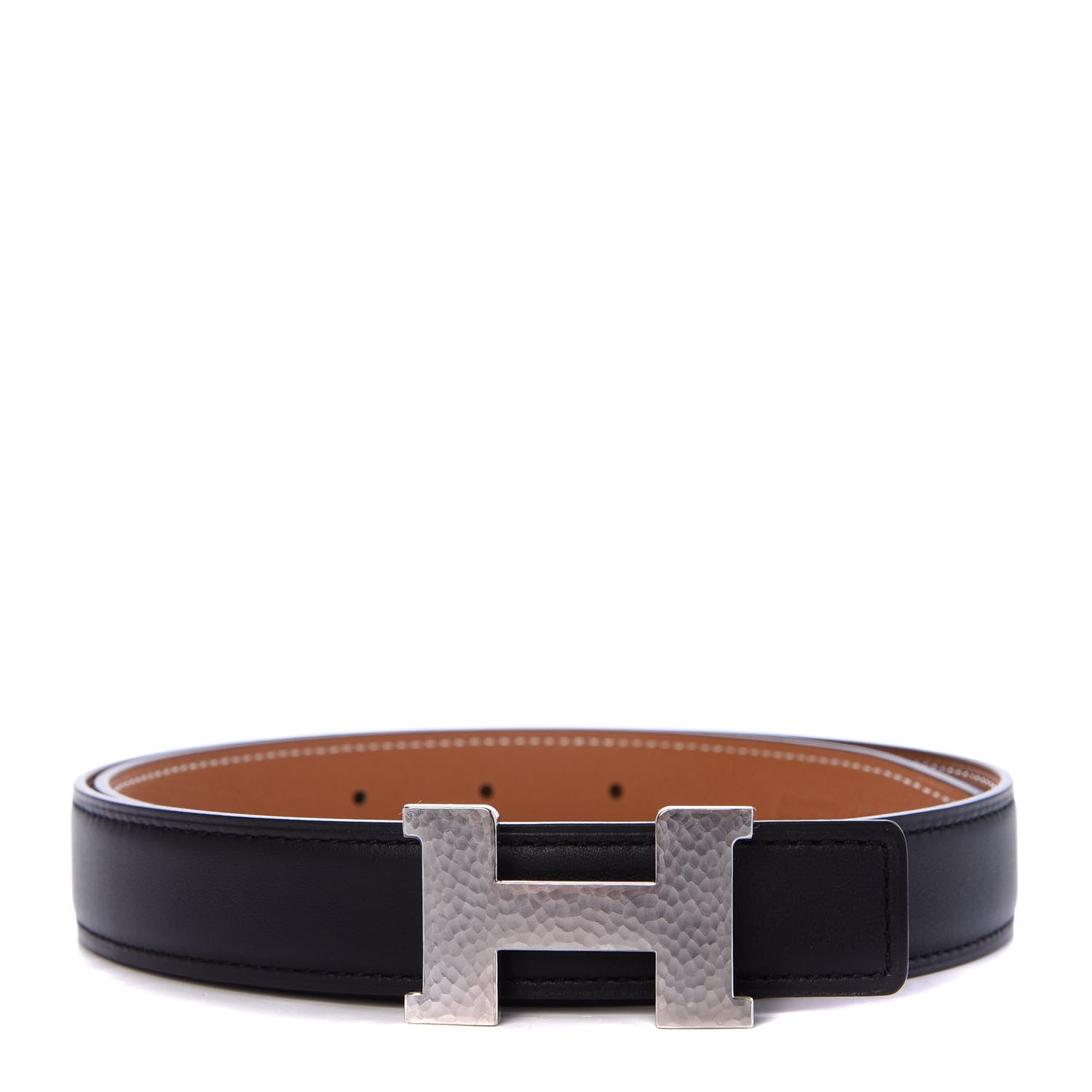 Hermes Swift Epsom 32mm Constance Martelee Belt 70 Black Gold 1 of 5