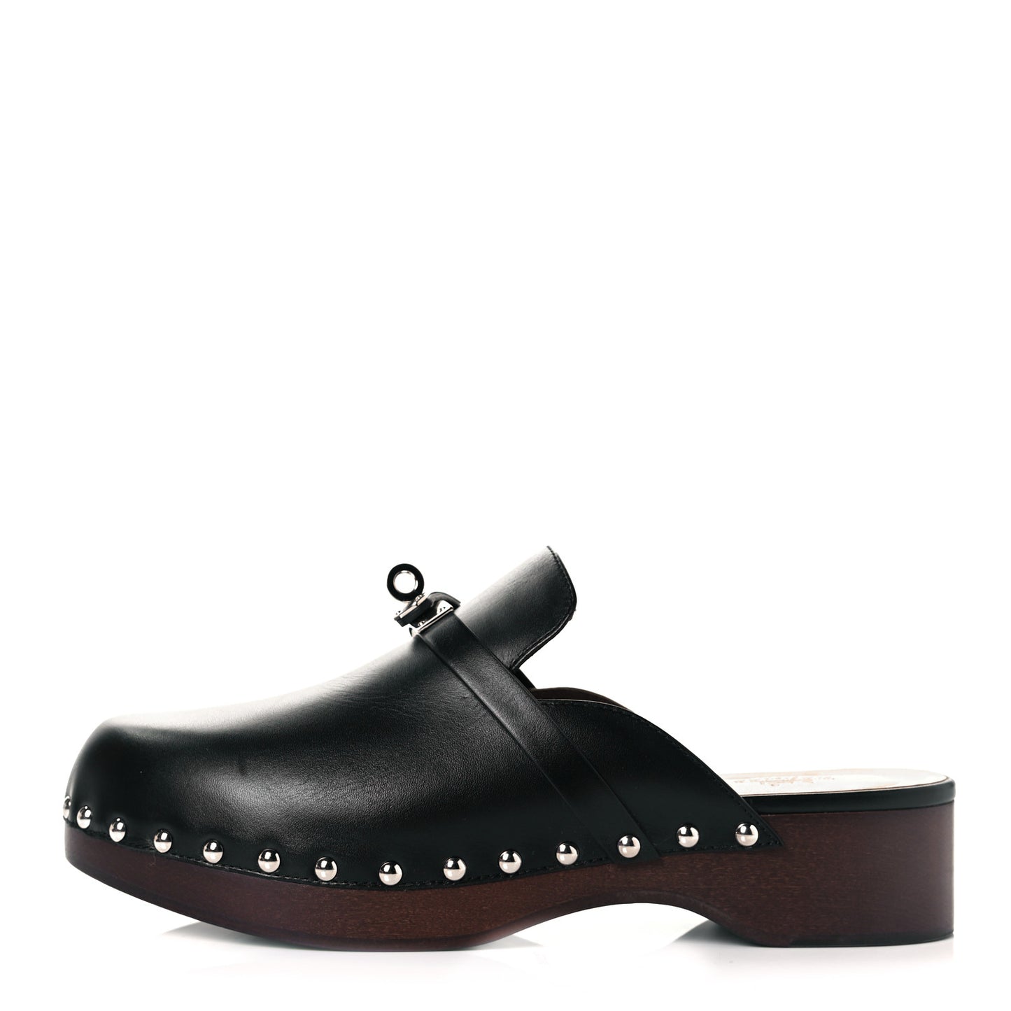 Calfskin Carlotta Mules 39 Black
