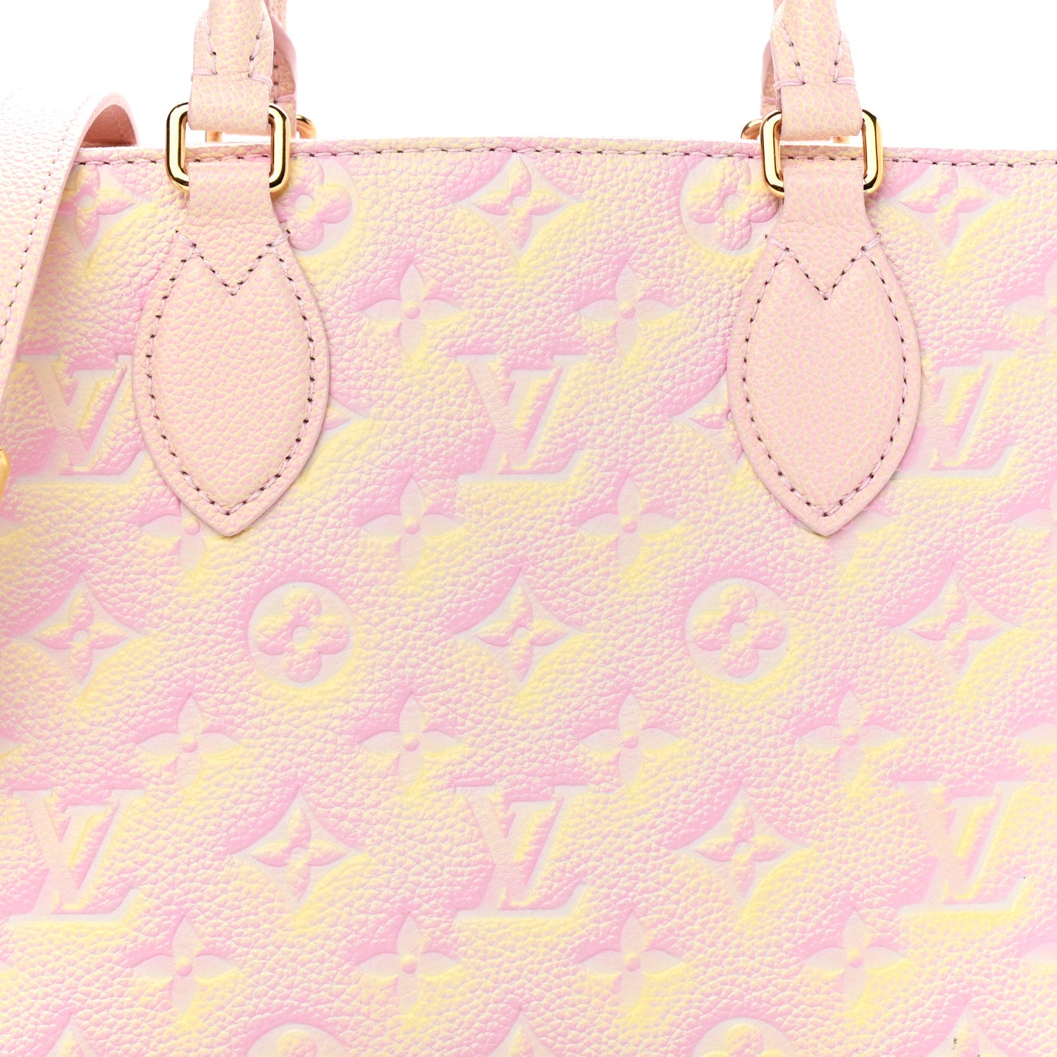 Louis Vuitton Empreinte Monogram Summer Stardust Onthego PM Pink 6 of 8