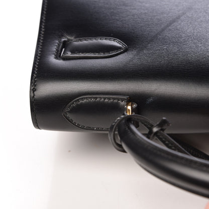 Hermes Box Kelly Sellier 32 Black 12 of 42