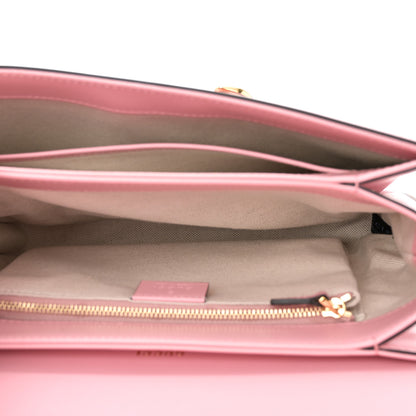 Gucci Azalea Calfskin Horsebit 1955 Shoulder Bag New Cherry Red Wild Rose 5 of 10