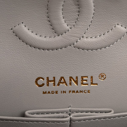 Chanel Caviar Quilted Small Double Flap Grey 6 of 10