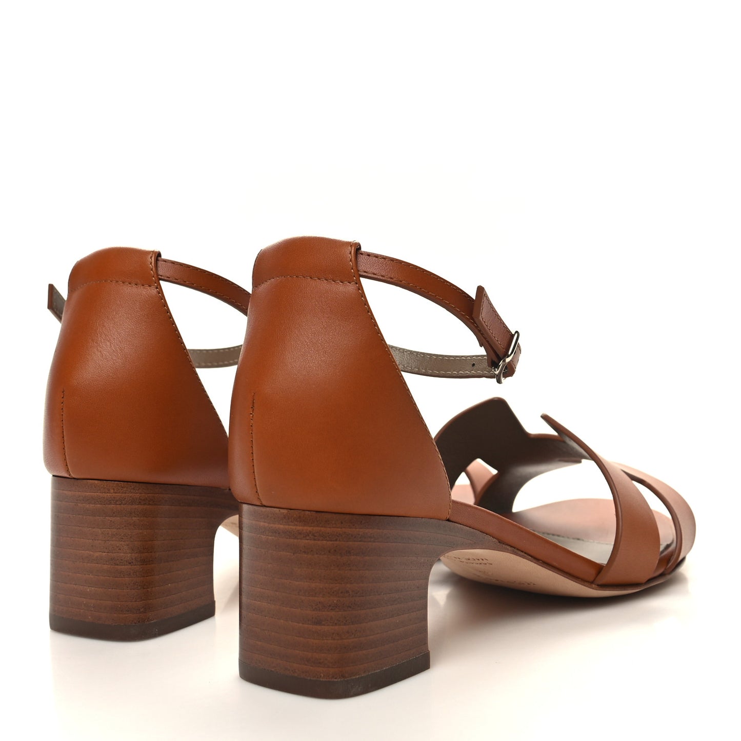 Calfskin Encens 50 Sandals 38 Naturel
