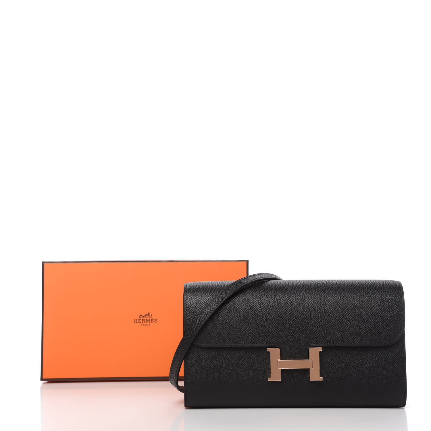 Hermes Epsom Constance Wallet To Go Black 10 of 10