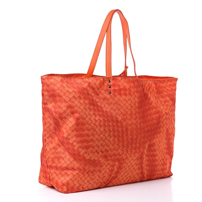 Bottega Veneta Nylon Large Intrecciolusion Tote Canyon 3 of 10