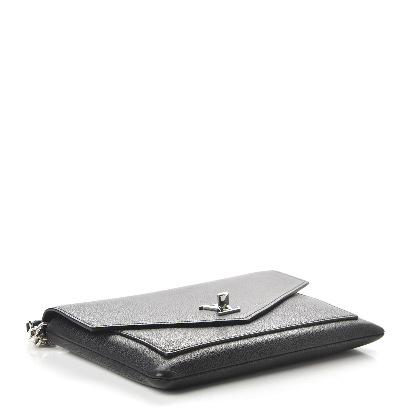 Soft Calfskin My Lockme Pochette Black