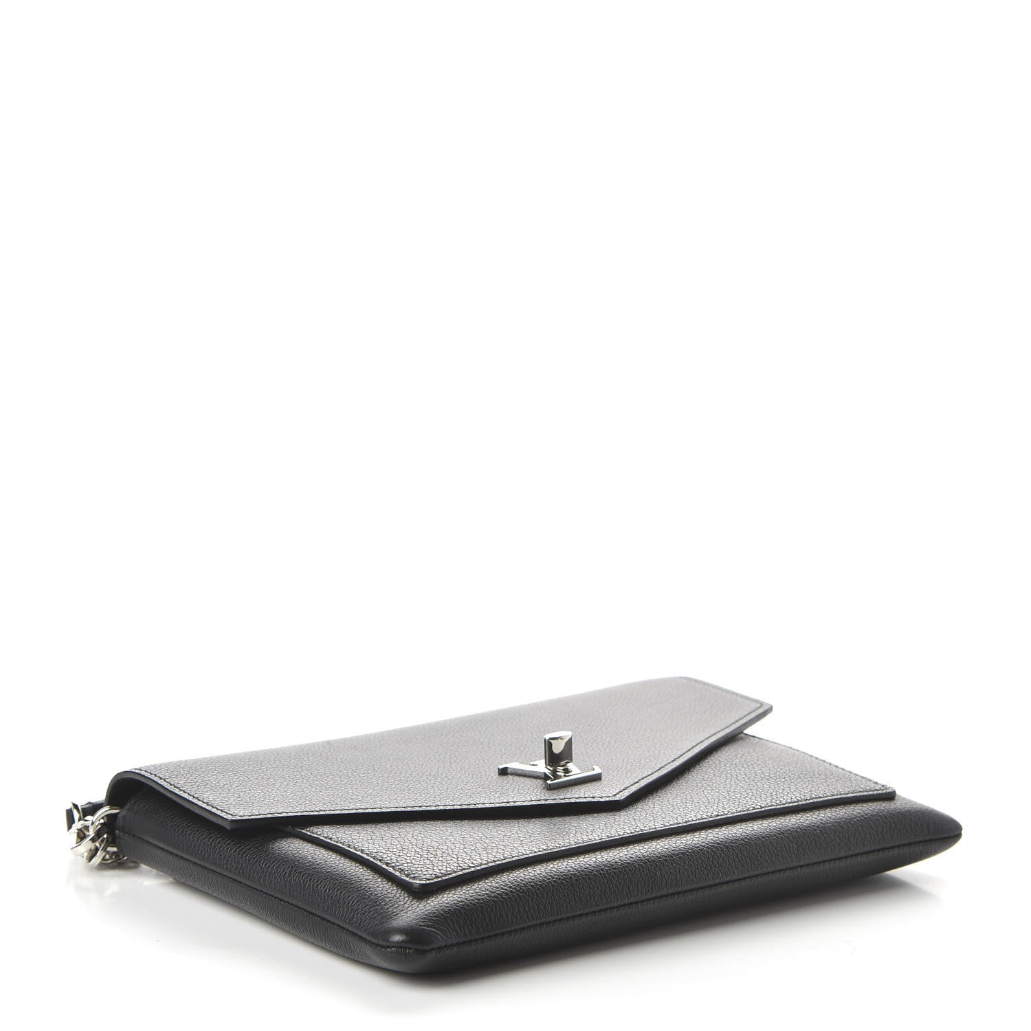 Louis Vuitton Soft Calfskin My Lockme Pochette Black 4 of 9