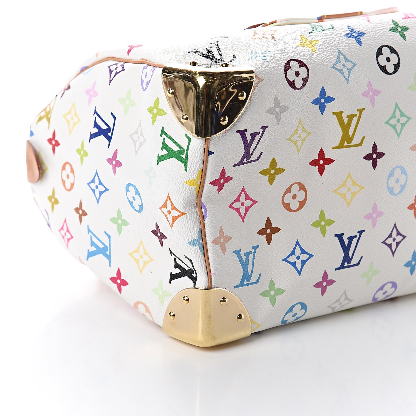 Monogram Multicolor Speedy 30 White