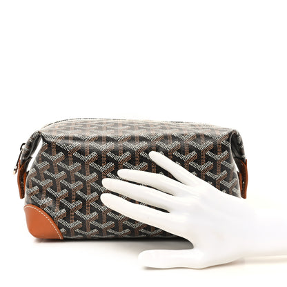 Goyard Goyardine Boeing 25 Trousse de Toilette Black Gold 2 of 8