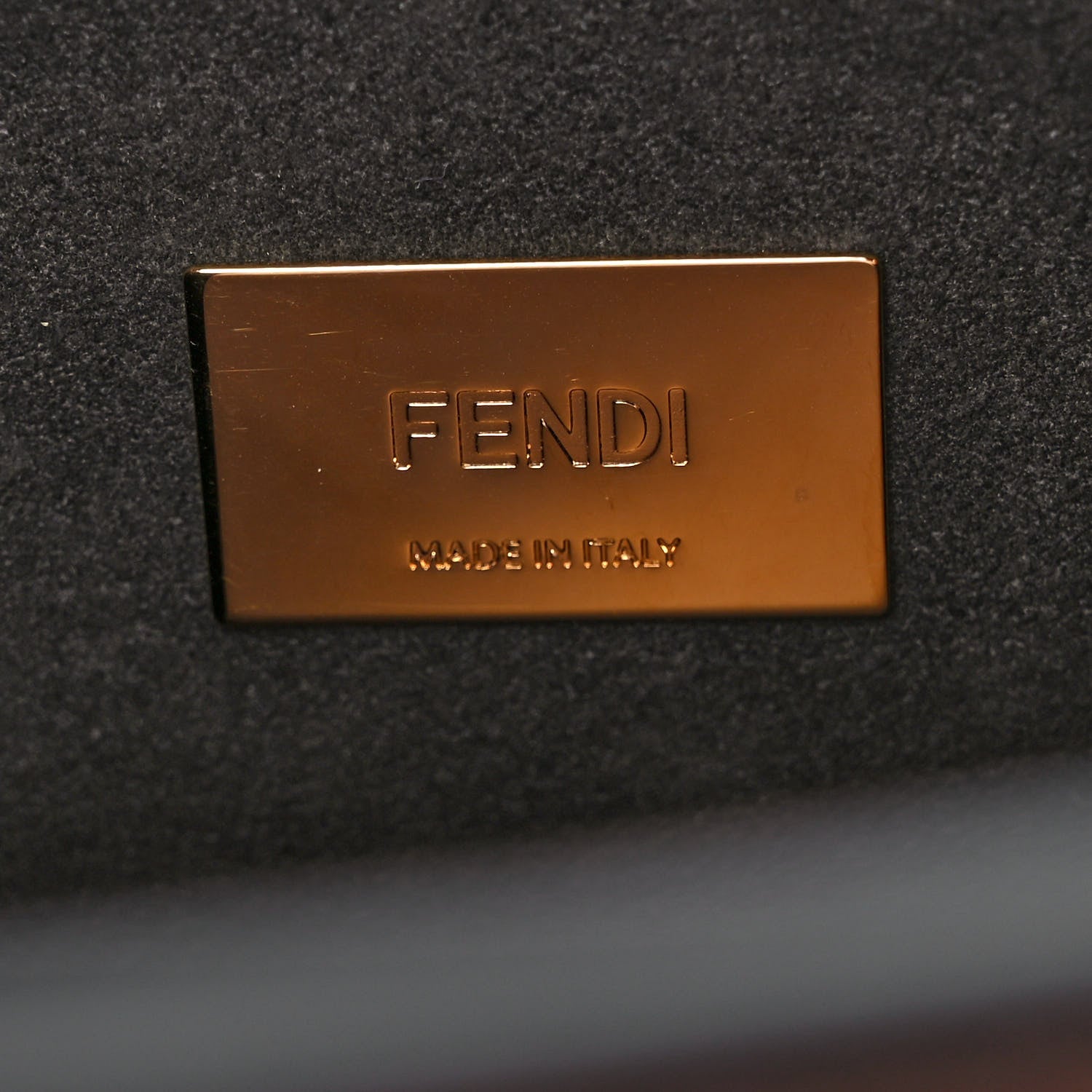 Fendi Vitello Glacier Small FF Tote Rosa Bourbon 8 of 9