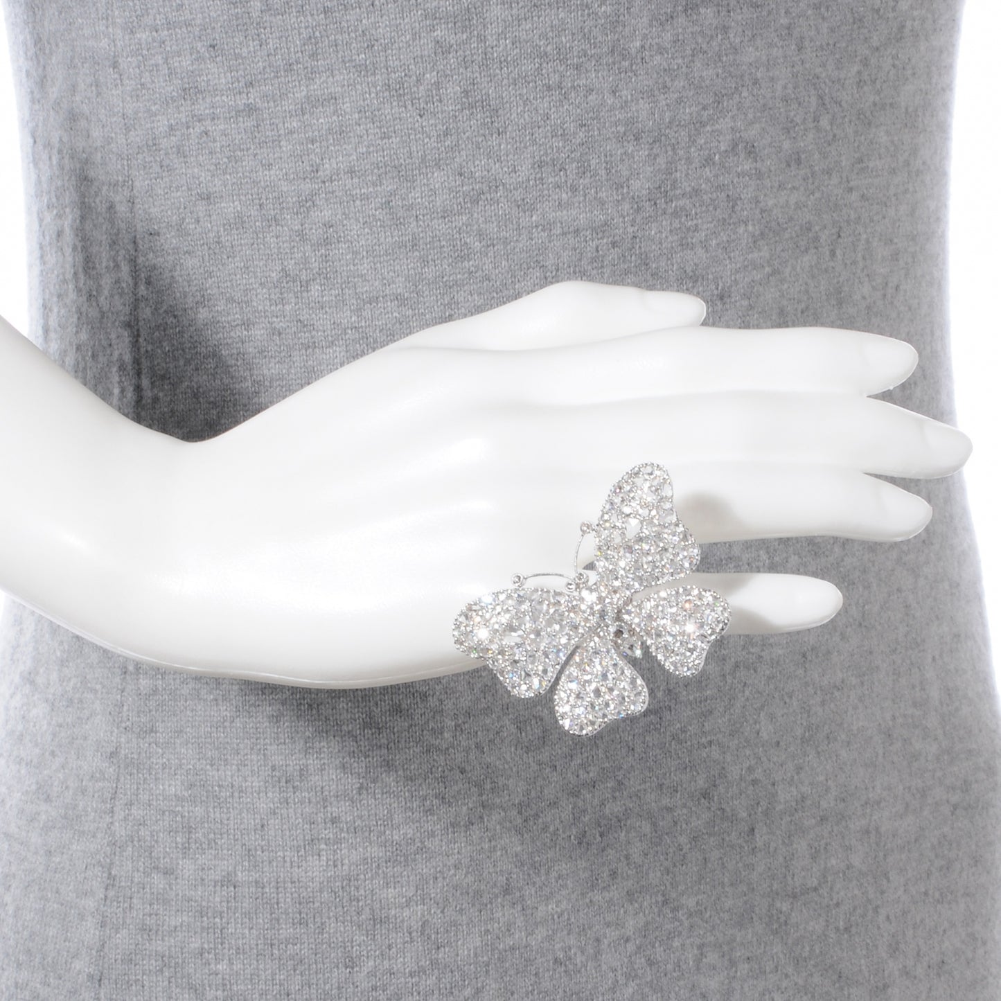 LORRAINE SCHWARTZ 18k Diamond Butterfly Pin Ring 5