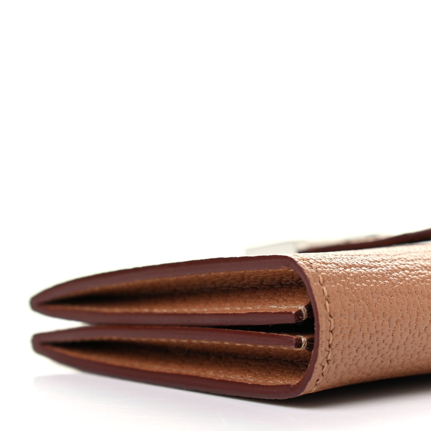 Chevre Mysore Bearn Card Holder Wallet Quebracho