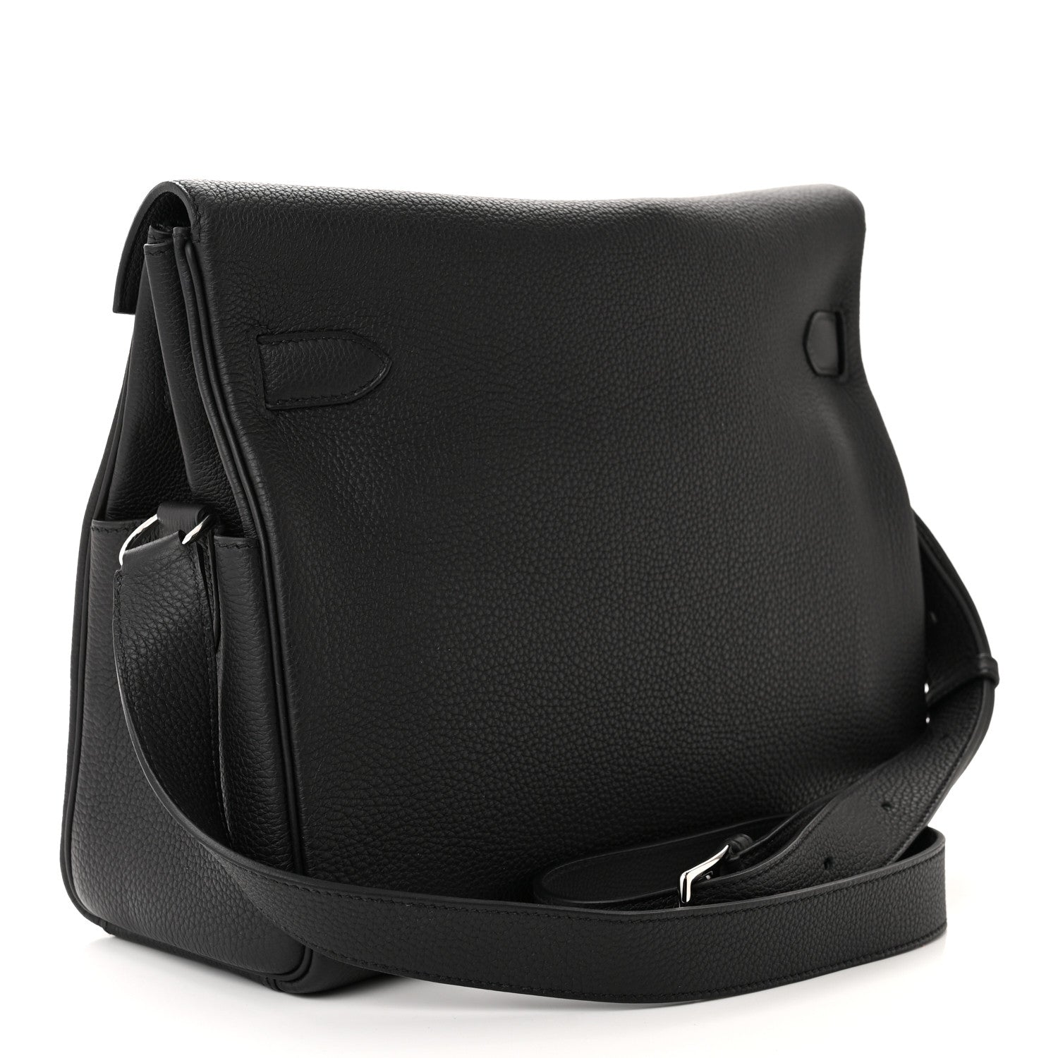 Hermes Togo Kelly Messenger GM Black 3 of 10