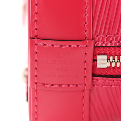 Louis Vuitton Epi Jacquard Alma BB Rose Pondicherry 6 of 9