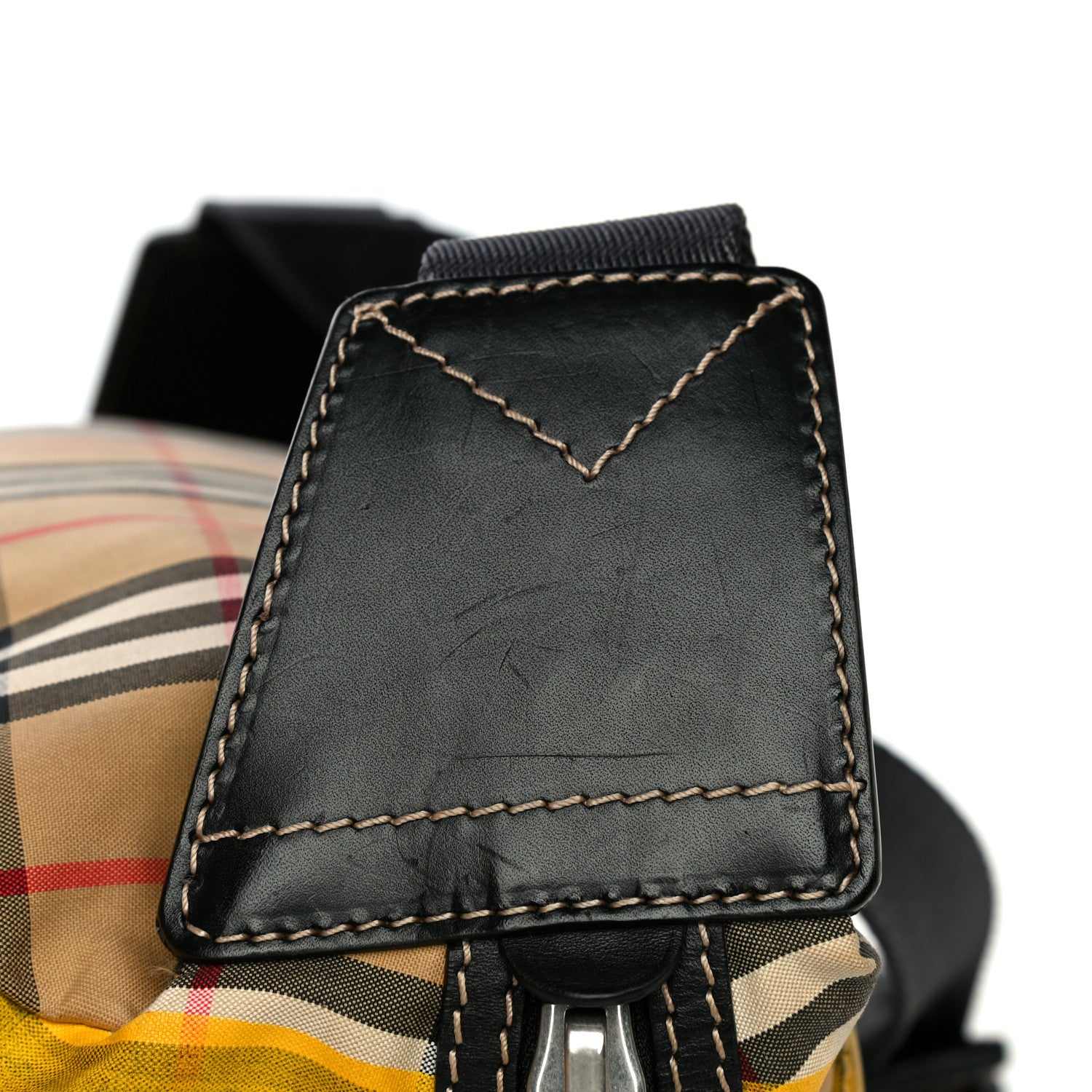 Burberry Vintage Check Graffiti Print Sonny Bum Bag Archive Yellow 16 of 18