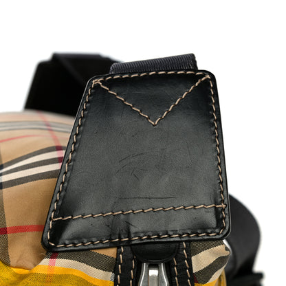 Burberry Vintage Check Graffiti Print Sonny Bum Bag Archive Yellow 16 of 18
