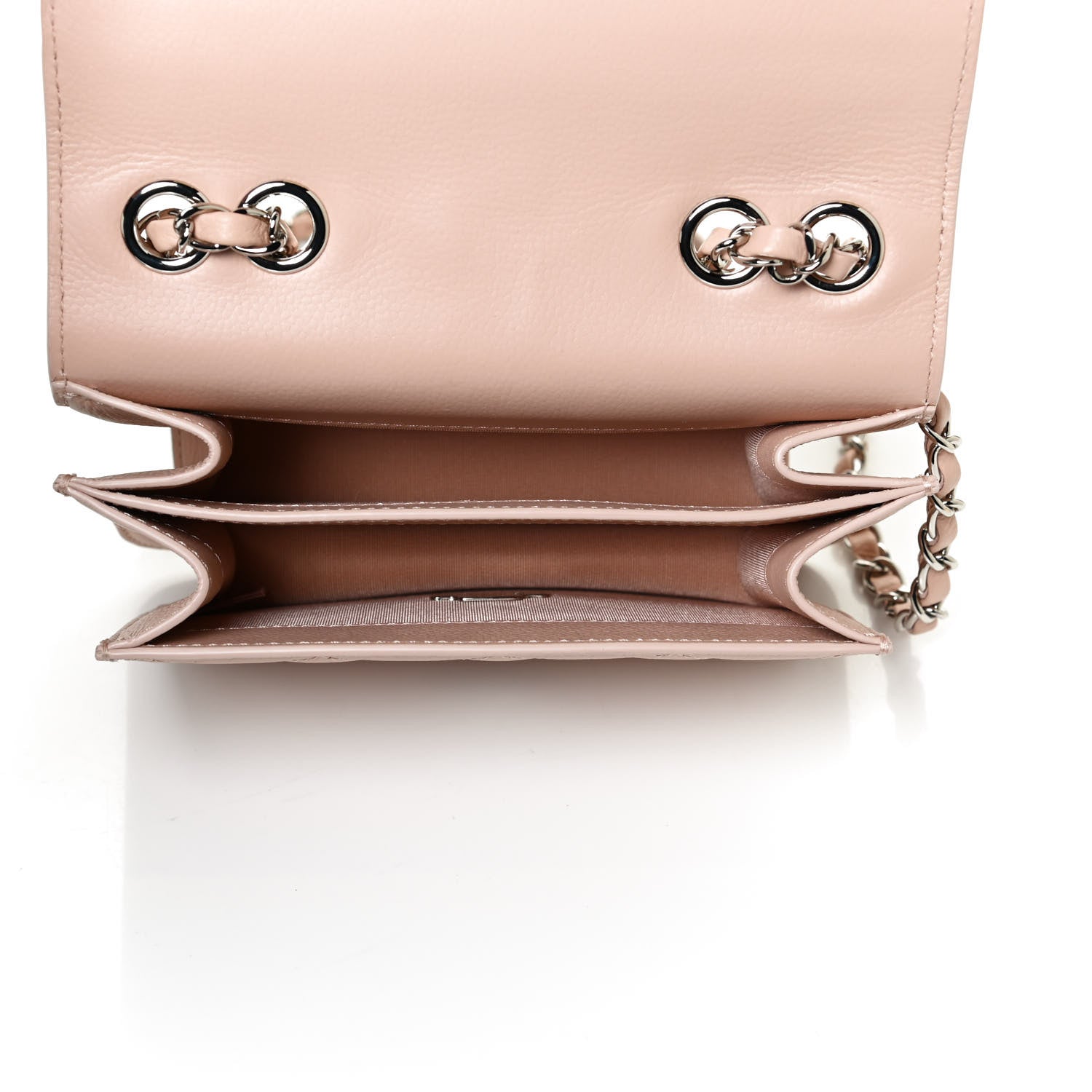 Chanel Caviar Quilted CC Box Flap Light Pink 5 of 11