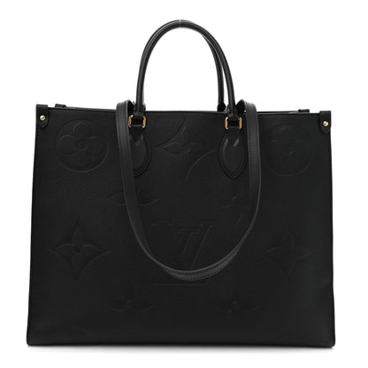 Louis Vuitton Empreinte Monogram Giant Onthego GM Black 1 of 10