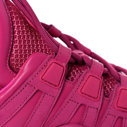 Louis Vuitton Calfskin Technical Nylon LV Archlight Sneakers 36.5 Rose Pop 10 of 10