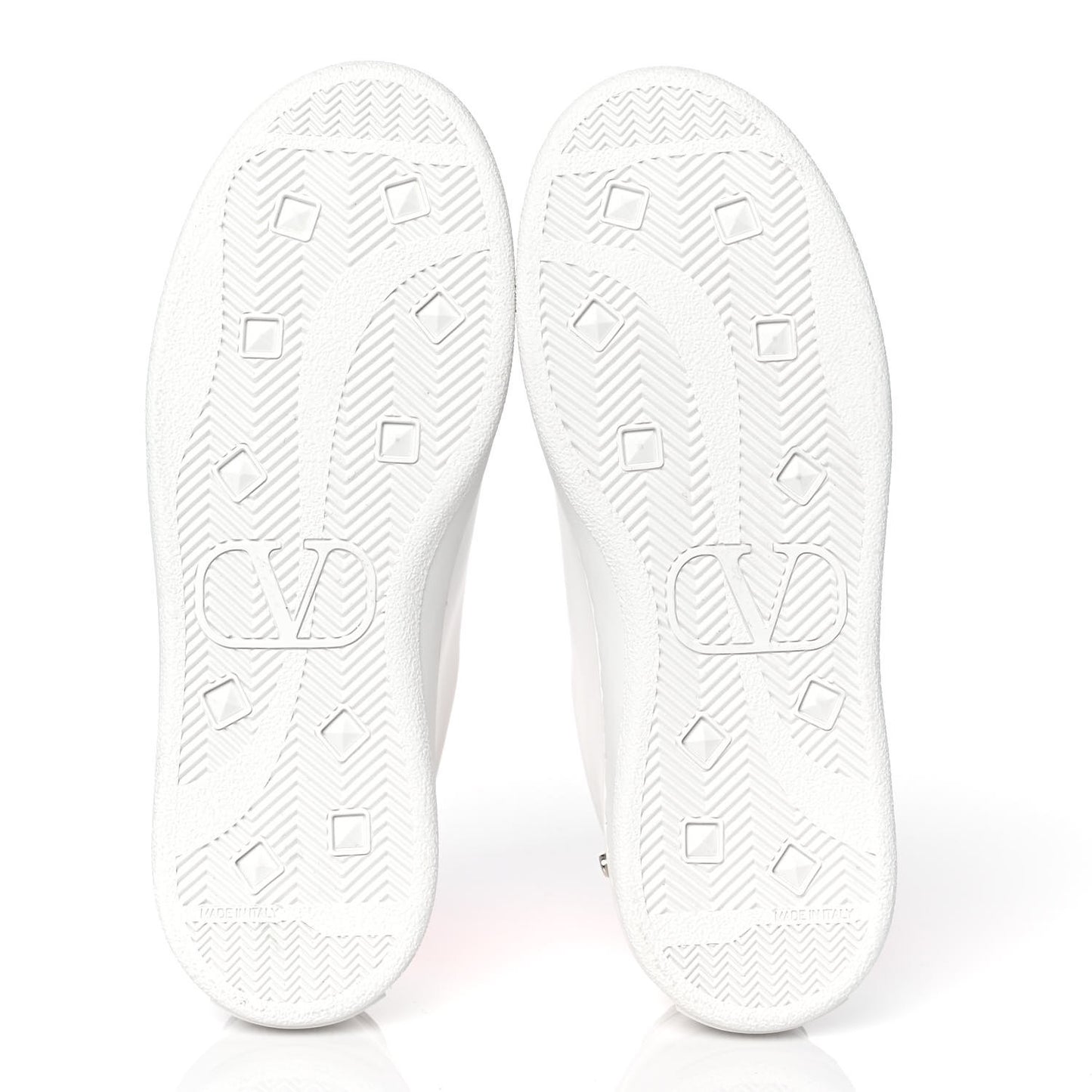 Calfskin Womens Backnet Sneakers 35 White Orange Fluo