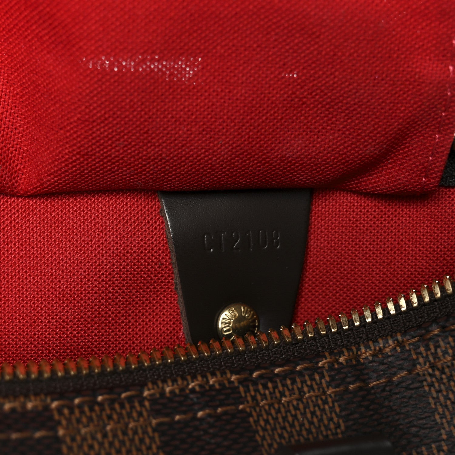 Louis Vuitton Damier Ebene Speedy Bandouliere 25 6 of 11