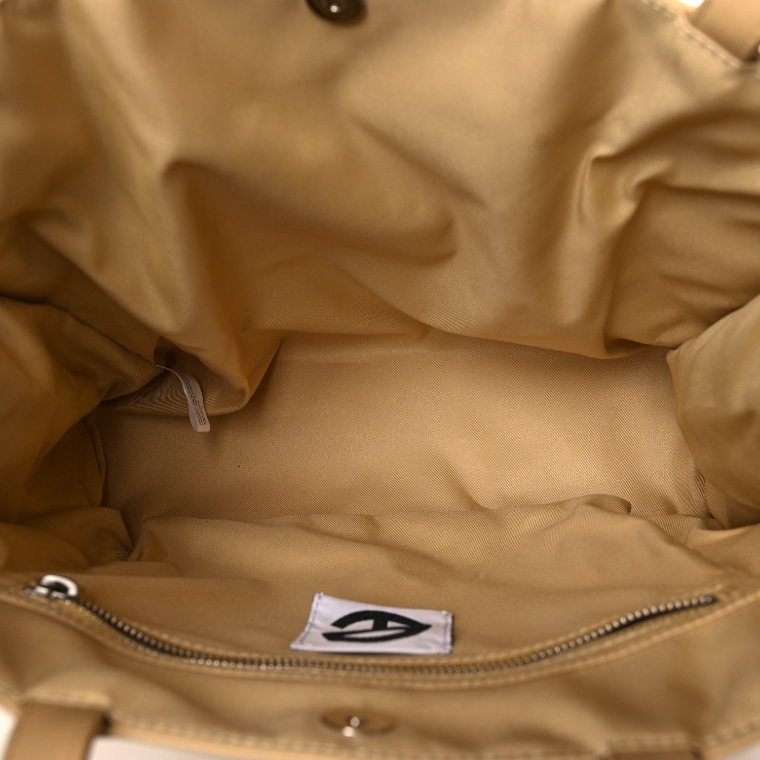 Telfar Vegan Leather Medium Shopping Bag Cream 5 of 9