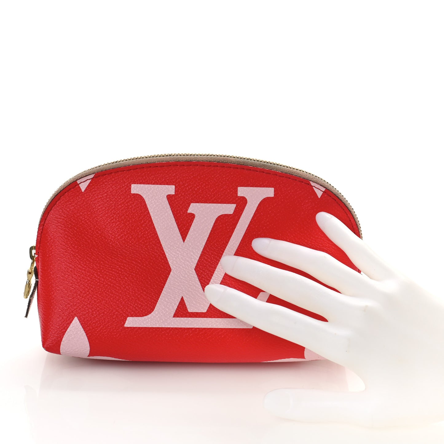 Monogram Giant Cosmetic Pouch Rouge