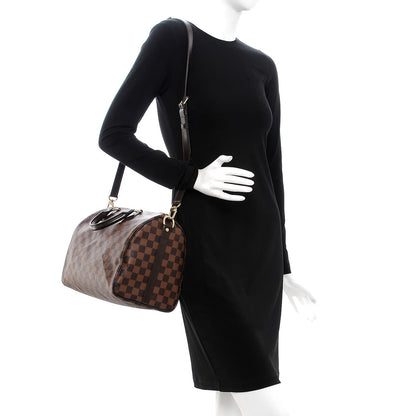 Louis Vuitton Damier Ebene Speedy Bandouliere 30 3 of 14