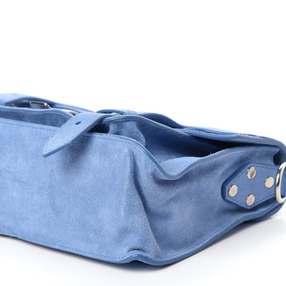 Proenza Schouler Suede Tiny PS1 Satchel Slate Blue 7 of 11