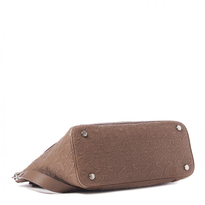 Louis Vuitton Monogram Lambskin Antheia IXIA MM Olive 3 of 7
