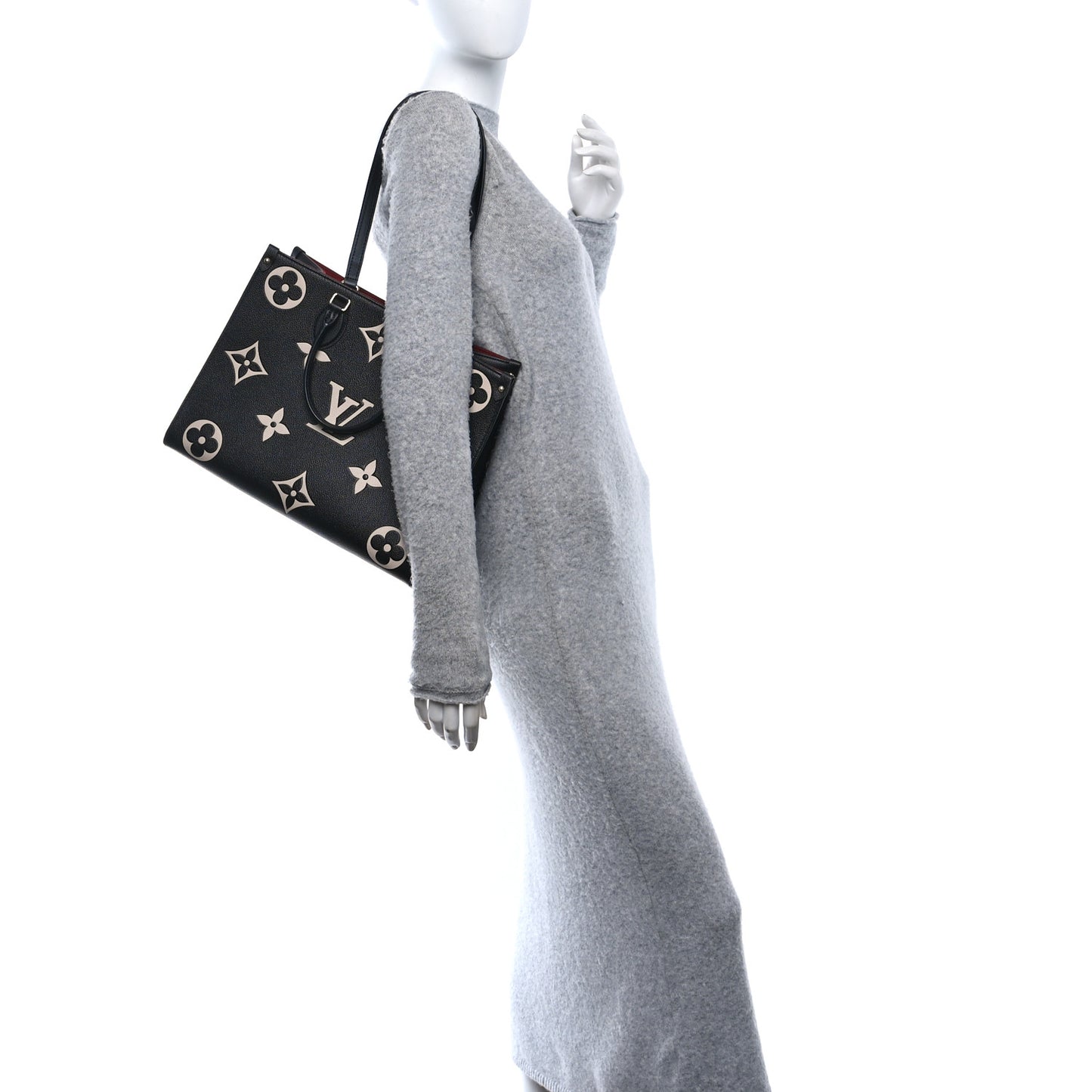 Empreinte Monogram Giant Onthego MM Black Beige