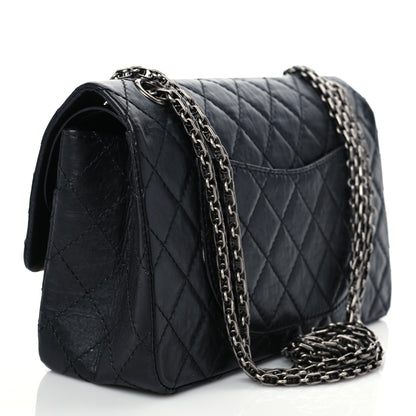 Chanel Aged Calfskin Lucky Charms 2.55 Reissue 225 Flap Black 3 of 9