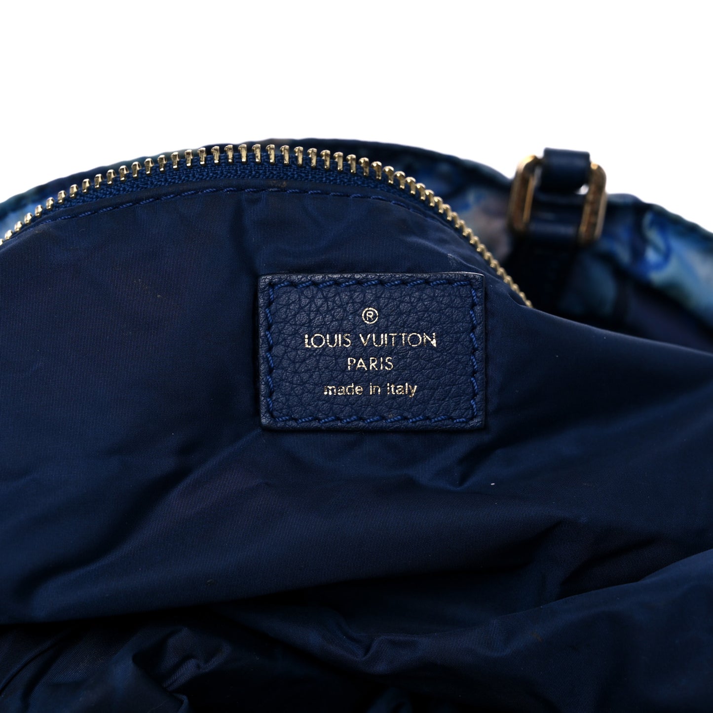 Nylon Monogram Ikat Noefull MM Grand Blue