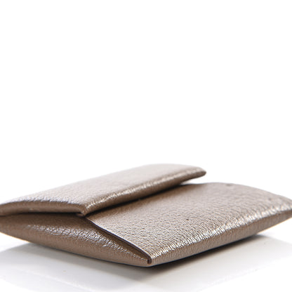 Hermes Chevre Mysore Bastia Coin Purse Etoupe 5 of 10