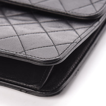 Chanel Lambskin Quilted Medium Single Flap Black 12 of 12