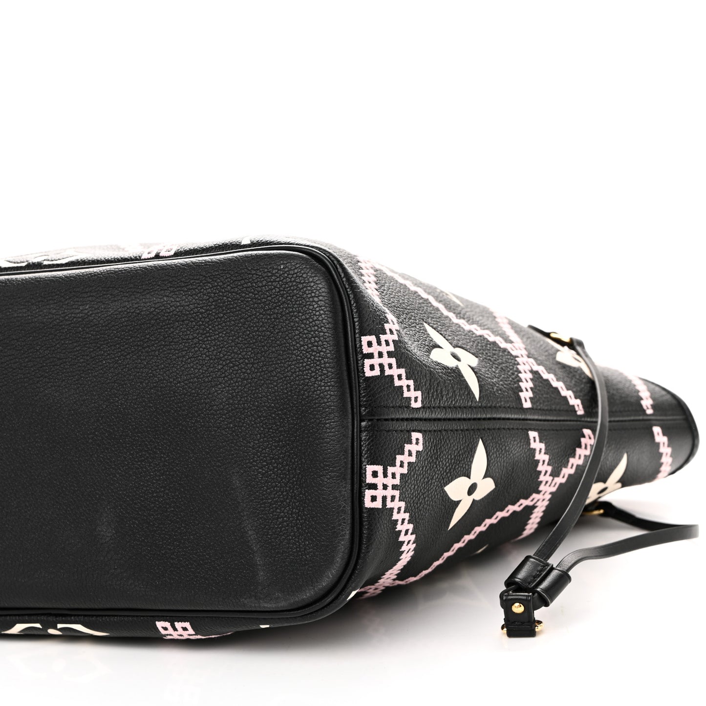 Empreinte Monogram Giant Broderies Neverfull MM Black