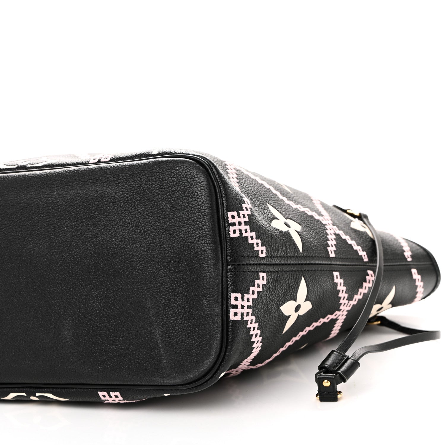 Louis Vuitton Empreinte Monogram Giant Broderies Neverfull MM Black 10 of 10