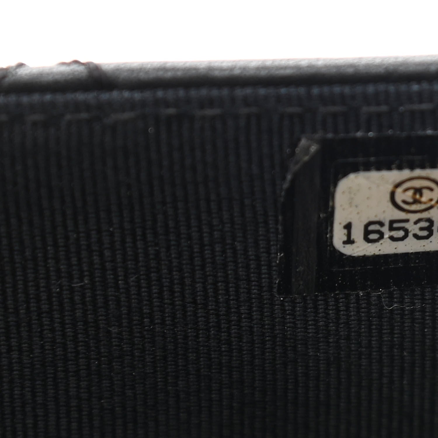 Chanel Calfskin Quilted Reissue Wallet On Chain WOC Black 8 of 12